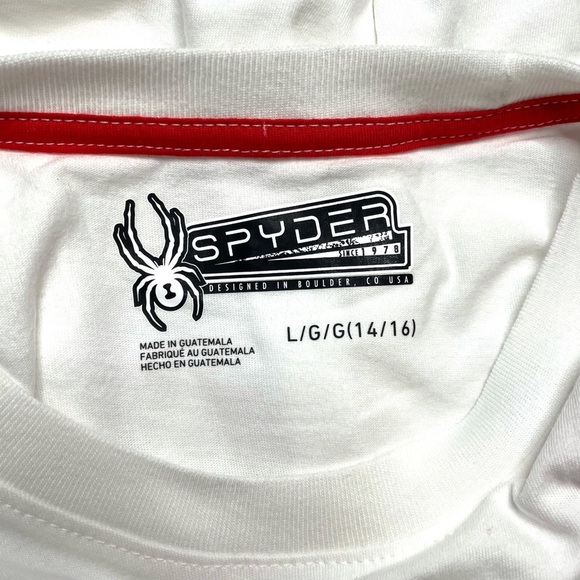 Spyder Spider Graphic T-Shirt Sz L (14-16) - Picture 7 of 8